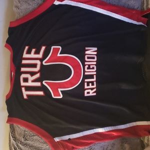 True religion jersey style sleeveless